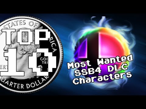 Top Ten Most Wanted SSB4 DLC Characters