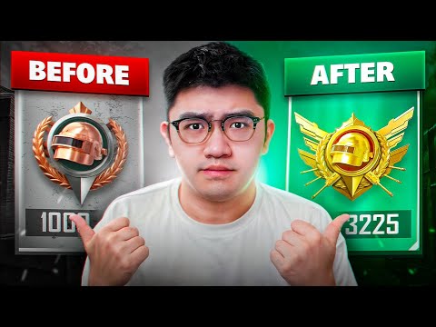 How to Rank Up in Ultimate Royale FAST | PUBG MOBILE
