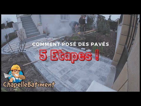 COMMENT POSER DES PAVES EN 5 ETAPES ［TUTO］????????‍♂️