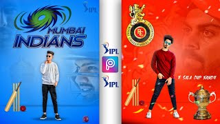 Rcb Photo Editing || Royal challenges Bangalore photo editing in PicsArt ❤️