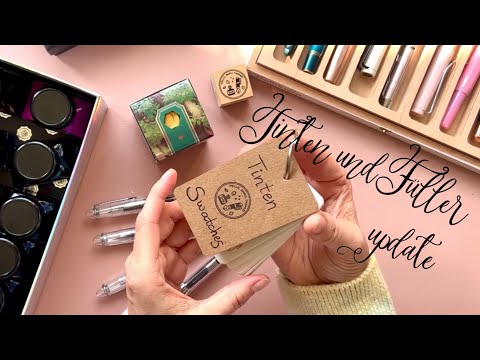 Füller und Tinten Update | Ferris Wheel Press | Platinum Preppy | Tinten Swatches