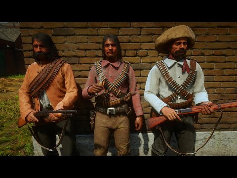 Del Lobo Gang Outfits Red Dead Redemption 2 NPC Models and Skins