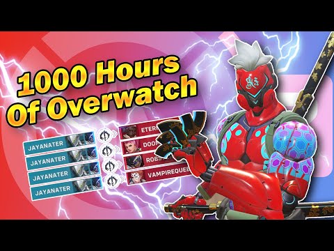 What 1000 Hours Of Overwatch Experience Looks Like...