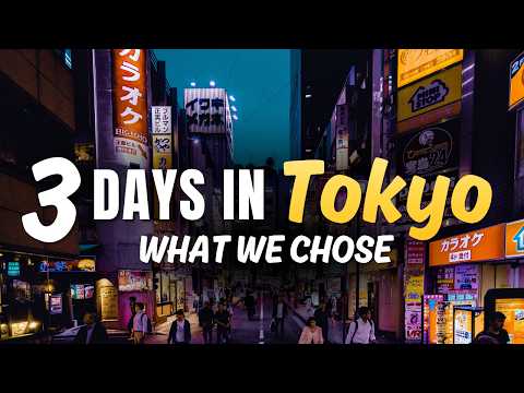How We Spent 3 Days in Tokyo 🇯🇵 (First Trip)