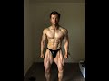 Natural Bodybuilder 185lb Posing UPDATE!!!