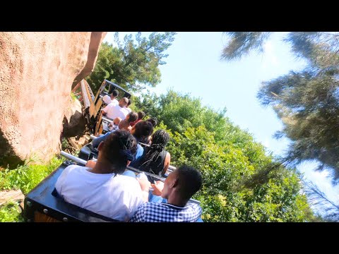 The Runaway Train Roller Coaster (4K) at Gold Reef City Theme Park