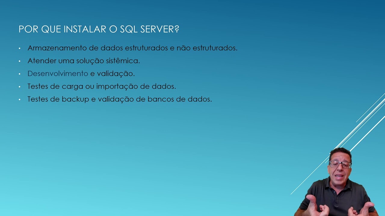 SQL Server 2022 Instalação Completa. Por que instalar o SQL Server? (02)