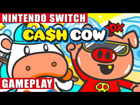 Cash Cow DX Nintendo Switch Gameplay - YouTube