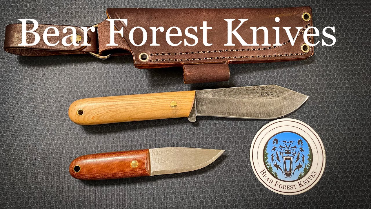 Bear Forest Knives - The Bear & The Simple Gen 2 Camp Knives