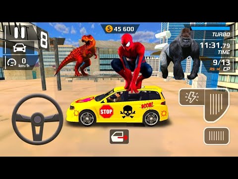 Smash Car Hit Stunt Ramp Car Driving - Impossible Car Driving Simulator - Android Games #3