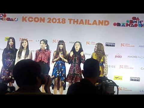 #GIDLE #พรมแดง  #KCON2018THAILAND  180930