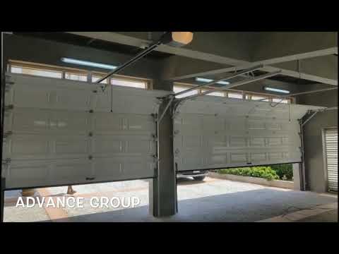 Aluminum garage door