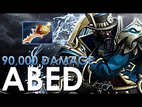 Abed's Kunkka | 90,000 DMG & 3 Divine Rapiers | Daily Dota 2 Full Game 7.14