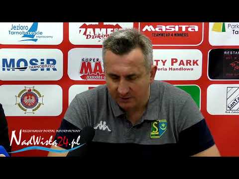 09.11.2019 KONF. PO MECZU: Siarka Tarnobrzeg - Wólczanka Wólka Pełkińska 2:3