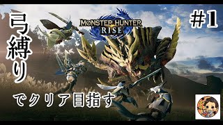 [PS5] モンスターハンターライズ　弓初心者の成長日記