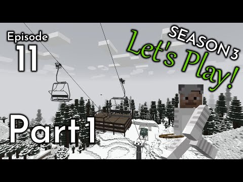 A BEAUTIFUL Ski Resort! - Minecraft Transit Railway Let's Play S3E11 (Part 1)