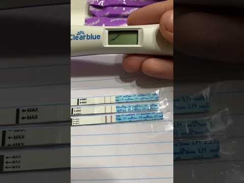 SUPER POSITIVE OVULATION TEST!! Cycle day 16! #shorts