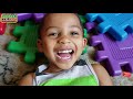 Goo Goo Gaga And Gaga Baby Use Magic To Build Block House Goo Goo Colors Compilation