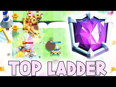 TOP LADDER WITH *GOBLIN DRILL* DECK IN CLASH ROYALE! 🏆