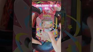 Mega Clefable Ex Tin - ALL Hits ! Unboxing #pokemon #chaosrising  #pokemoncards #asmr