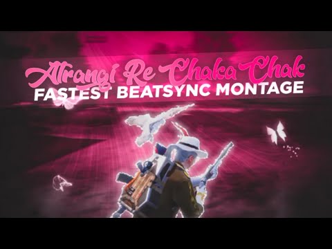 Atrangi Re: Chaka Chak Beat Sync Montage | Fastest Beat sync Montage | Warfaze Editz