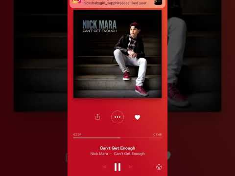 Nick Mara- Can’t get enough single
