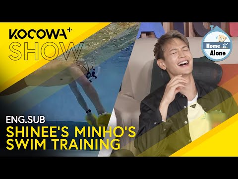 SHINEE's MINHO Undergoes Intense Swim Training 🏊 | Home Alone EP604 | KOCOWA+