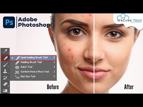 Learn How to Quickly Smooth Skin Remove Scars and Blemishes in Photoshop | Photoshop Tutorial