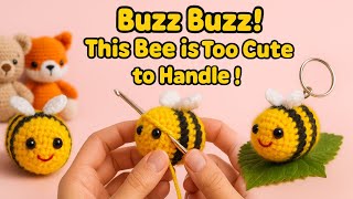 🐝 Bee Crochet Tutorial | Easy & Cute Amigurumi for Beginners