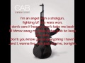 Angel With A Shotgun - The Cab (Lyric Video ...
