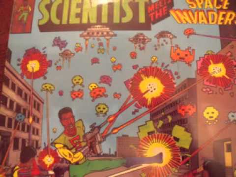 LASER ATTACK.  SCIENTIST MEETS THE SPACE INVADERS.