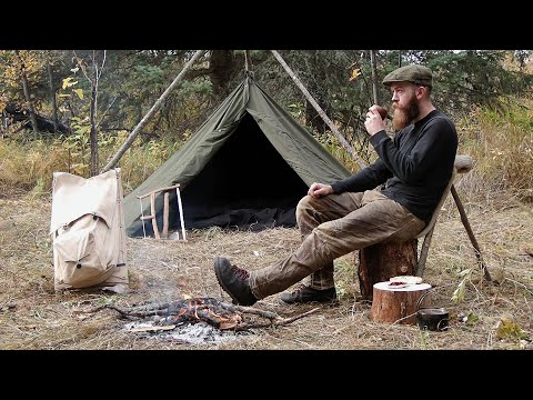 3-tägiger Bushcraft-Trip – Segeltuchzelt, Holzhandwerk und Leben in der Wildnis