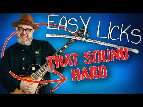 Easy Guitar Licks that Sound Hard to Play