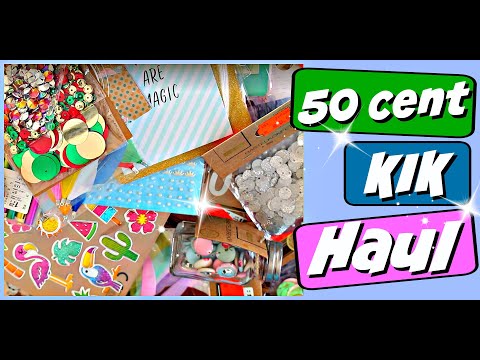 XXL Mega Schnäppchen KIK Bastel Haul 9999 Dinge