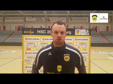 Florian Billek nach dem 35:31 Heimsieg