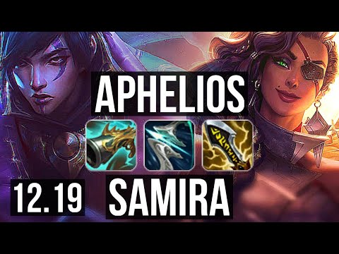 APHELIOS & Senna vs SAMIRA & Taric (ADC) | 7/1/13, 800+ games, Dominating | KR Master | 12.19