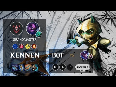 Kennen Bot vs Vayne - EUNE Grandmaster Patch 10.11