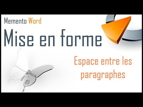 comment modifier l'espacement entre les mots dans word