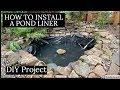 How To Install A Pond Liner DIY Project I Am A Koi Lover
