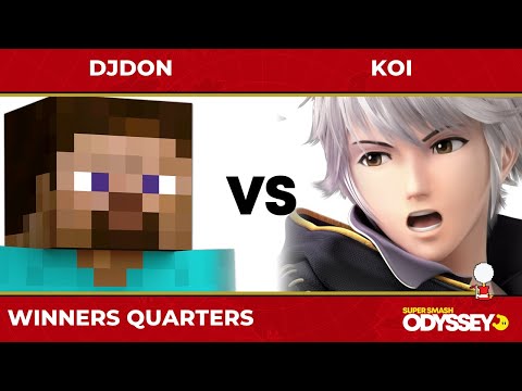 SSO 98 - Winners Quarters - DBE | DJDon (Steve) VS Koi (Robin) - SSBU Ultimate
