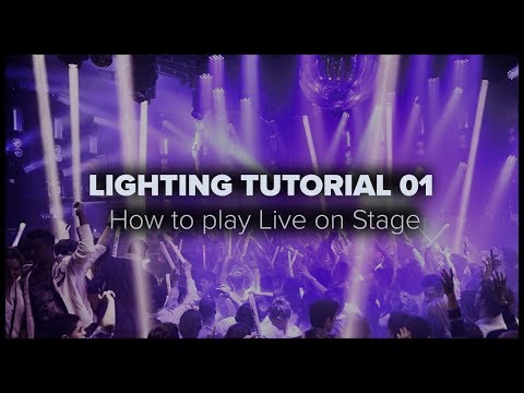 Zyper Lighting Tutorial 01 - How i play live with lights