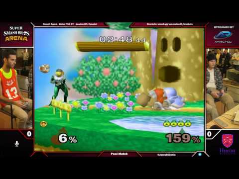 Smash Arena   Melee #17    1v1 Pools   AK47 vs Greener
