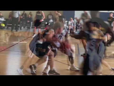 Wolfpack 17U/Chippewa Valley’s 2020 Myren Harris (20 pts) was huge in their win over West Michigan