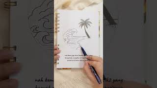 Download lagu Aesthetic Beach Drawing Tutorial @cathfloart mp3