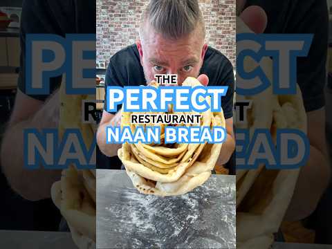 Culinary Masterclass: The PERFECT Restaurant Naan Bread | #food #cooking #recipe