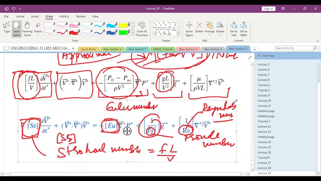 Lecture 19 Approximate Solution to Navier Stokes Equation Cont
