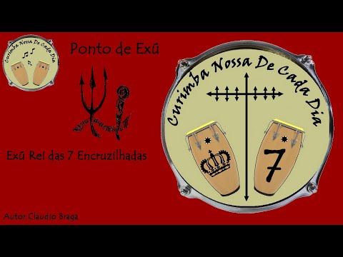 Ponto de Exú Rei das 7 Encruzilhadas.