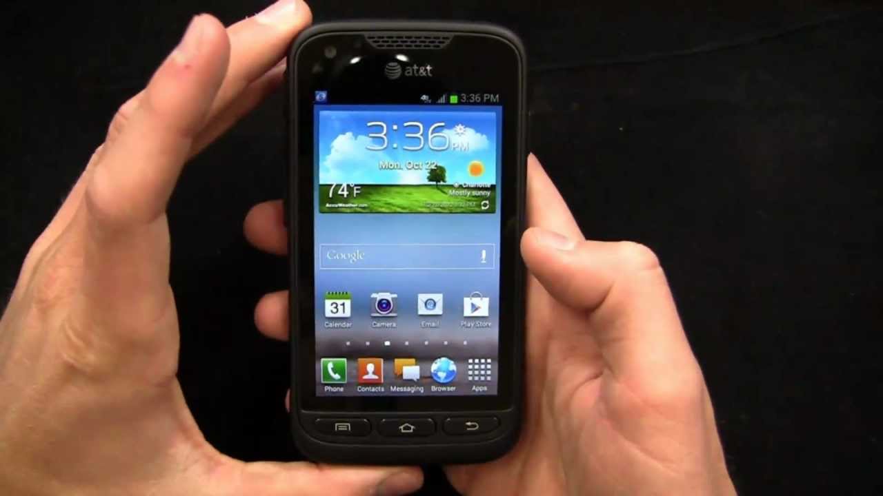 Samsung Galaxy Rugby Pro Unboxing