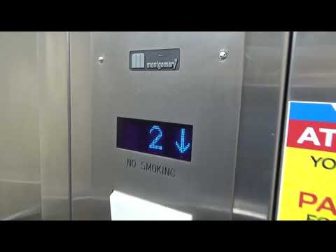 Cool Glass Montgomery Traction Elevators @ Market District Garage - Indianapolis, IN