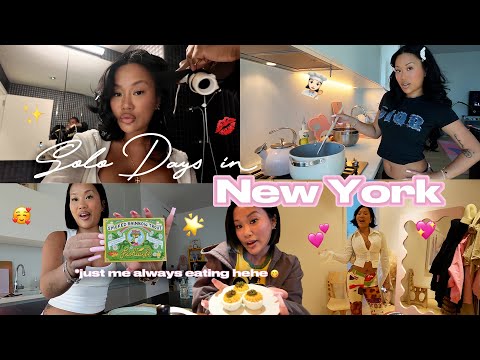 Solo Days in NYC | Cooking & Eating with Lauren